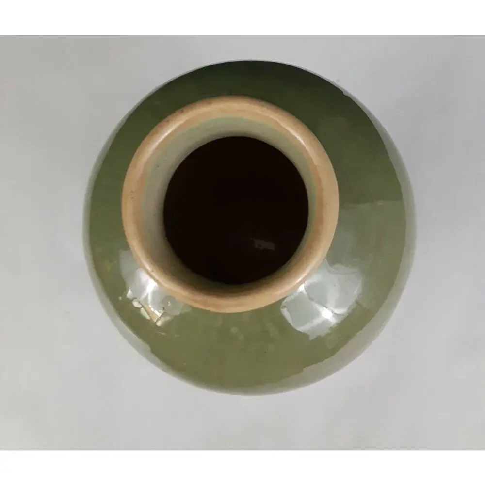 Glazed Pottery Vase Minimalist,Country by Hand Crafted Ceramics